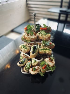 Tapas  at Pelech in Trencianske Teplice