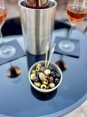 Mixed olives with italian herbs  at Pelech in Trencianske Teplice