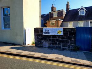 Nonno's Coffee Outside (Rose Hill St. Entrance). at Nonno's Coffee in Conwy