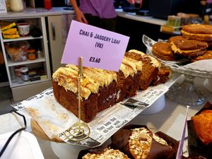 Chai & Jaggery Loaf. at Nonno's Coffee in Conwy