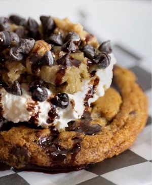 Cookie with Toppings at Cinnaholic in New York City