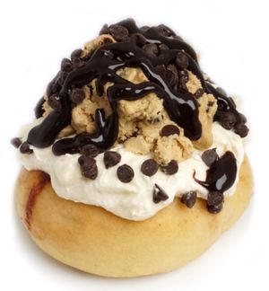 Cookie Monster! at Cinnaholic in New York City