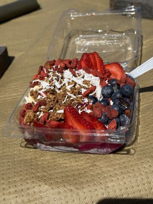 Açaí Bowl  at Sidewalk Juice in San Francisco