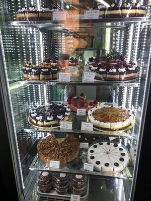 Cakes at Edes Elet Cukraszda in Budapest