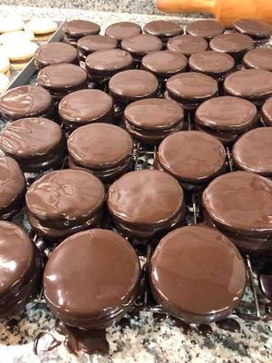 Isler cake at Edes Elet Cukraszda in Budapest