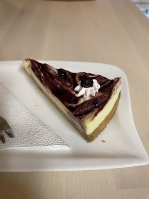 Cheese cake  at Edes Elet Cukraszda in Budapest