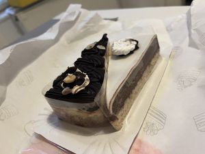 Marcipan and Almond Chocolate Cake  at Edes Elet Cukraszda in Budapest