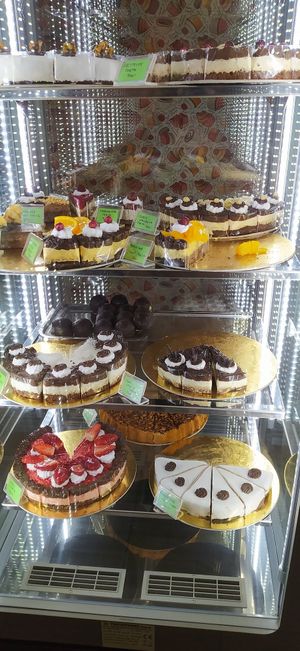 Cakes at Edes Elet Cukraszda in Budapest