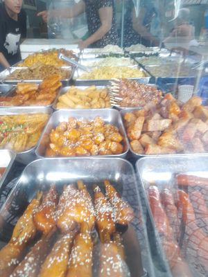 Com chay selection at Cơm Chay Thiện Nhân in Ho Chi Minh City