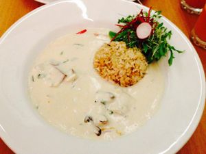 Stroganoff at 222 Vegan Cuisine in West London