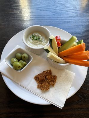 Raw: Almond cheese   at 222 Vegan Cuisine in West London