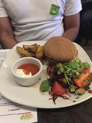   at 222 Vegan Cuisine in West London