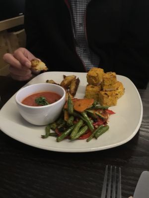   at 222 Vegan Cuisine in West London