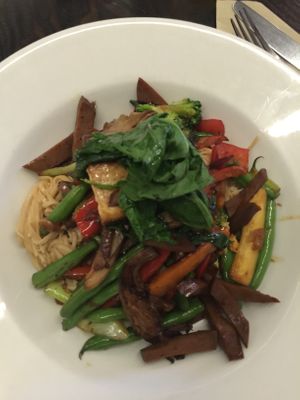   at 222 Vegan Cuisine in West London