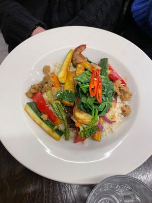 Ben’s special   at 222 Vegan Cuisine in West London