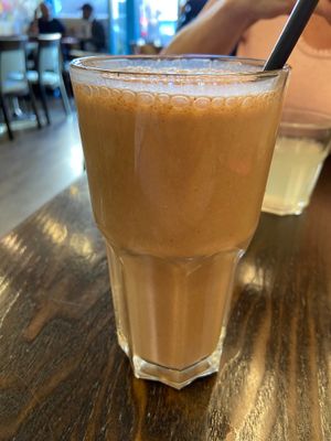 Date syrup milkshake 😍 at 222 Vegan Cuisine in West London