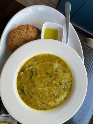soup at 222 Vegan Cuisine in West London