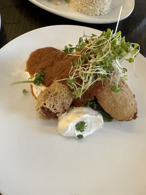   at 222 Vegan Cuisine in West London