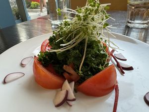   at 222 Vegan Cuisine in West London