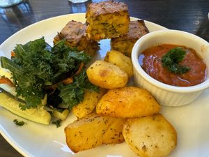   at 222 Vegan Cuisine in West London