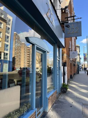 Exterior  at 222 Vegan Cuisine in West London