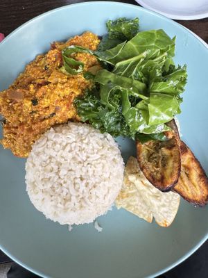 Sun of Ghana  at 222 Vegan Cuisine in West London