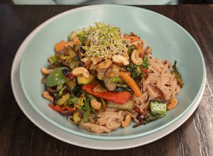 Ben's bowl at 222 Vegan Cuisine in West London