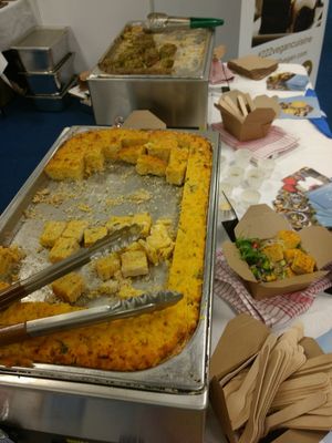 quiche at 222 Vegan Cuisine in West London