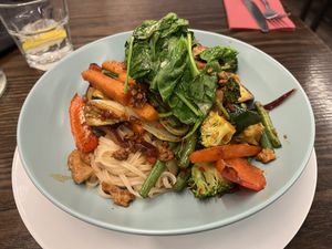   at 222 Vegan Cuisine in West London