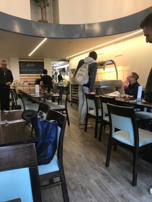 Basic buffet at 222 Vegan Cuisine in West London