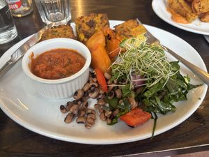   at 222 Vegan Cuisine in West London