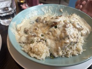   at 222 Vegan Cuisine in West London