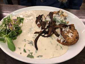 Raclette  at 222 Vegan Cuisine in West London