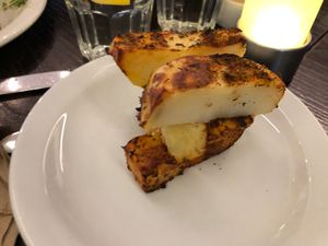 Side of chips at 222 Vegan Cuisine in West London