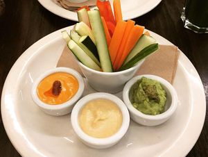 starter at 222 Vegan Cuisine in West London