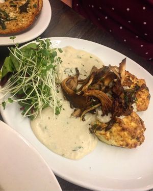 Raclette  at 222 Vegan Cuisine in West London