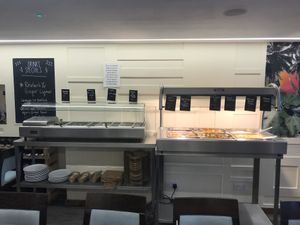 Buffet at 222 Vegan Cuisine in West London