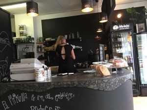 counter at Mikuna in Aarhus