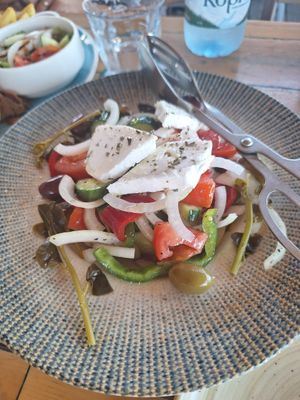 Greek salad at Skala Cafe & Cocktails in Kos