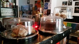 Desserts at Harbo Bar in Copenhagen