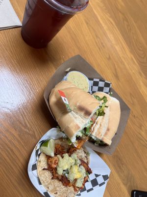 Torta  at Alma y Sazon in Emeryville