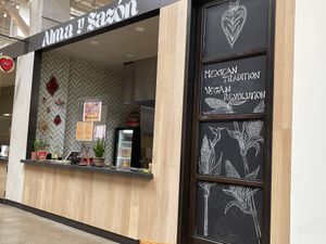 Vegan revolution! Let’s go!!!  at Alma y Sazon in Emeryville