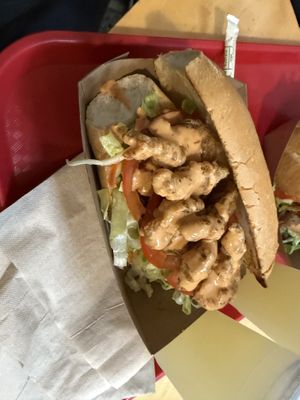 Po boy   at Alma y Sazon in Emeryville