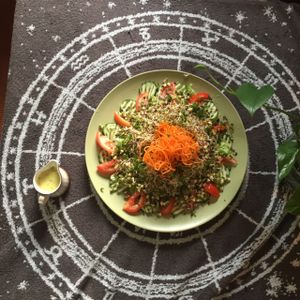 der Sprossensalat.  at Zodiac - Die Andere Kuche in Essen