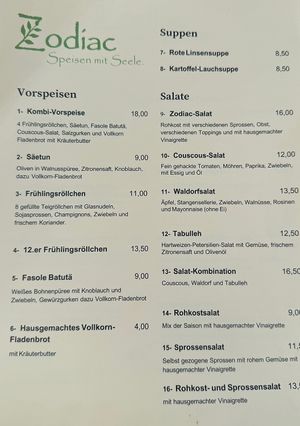   at Zodiac - Die Andere Kuche in Essen