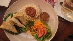 Main dish from India at Zodiac - Die Andere Kuche in Essen