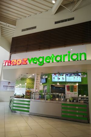 easy to find  at Maoz in Rosemont