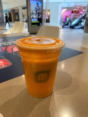 Apple carrot orange juice 16oz at Maoz in Rosemont