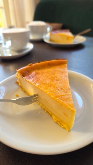 Vegane Käsekuchen at Ruppiner Feingebäck in Rheinsberg