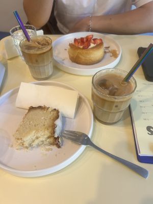 Best Lemon cake ever! You honestly have to try it. It s authentic lemon, tasting really sweet and sour😄 at WIEWALDI in Cologne